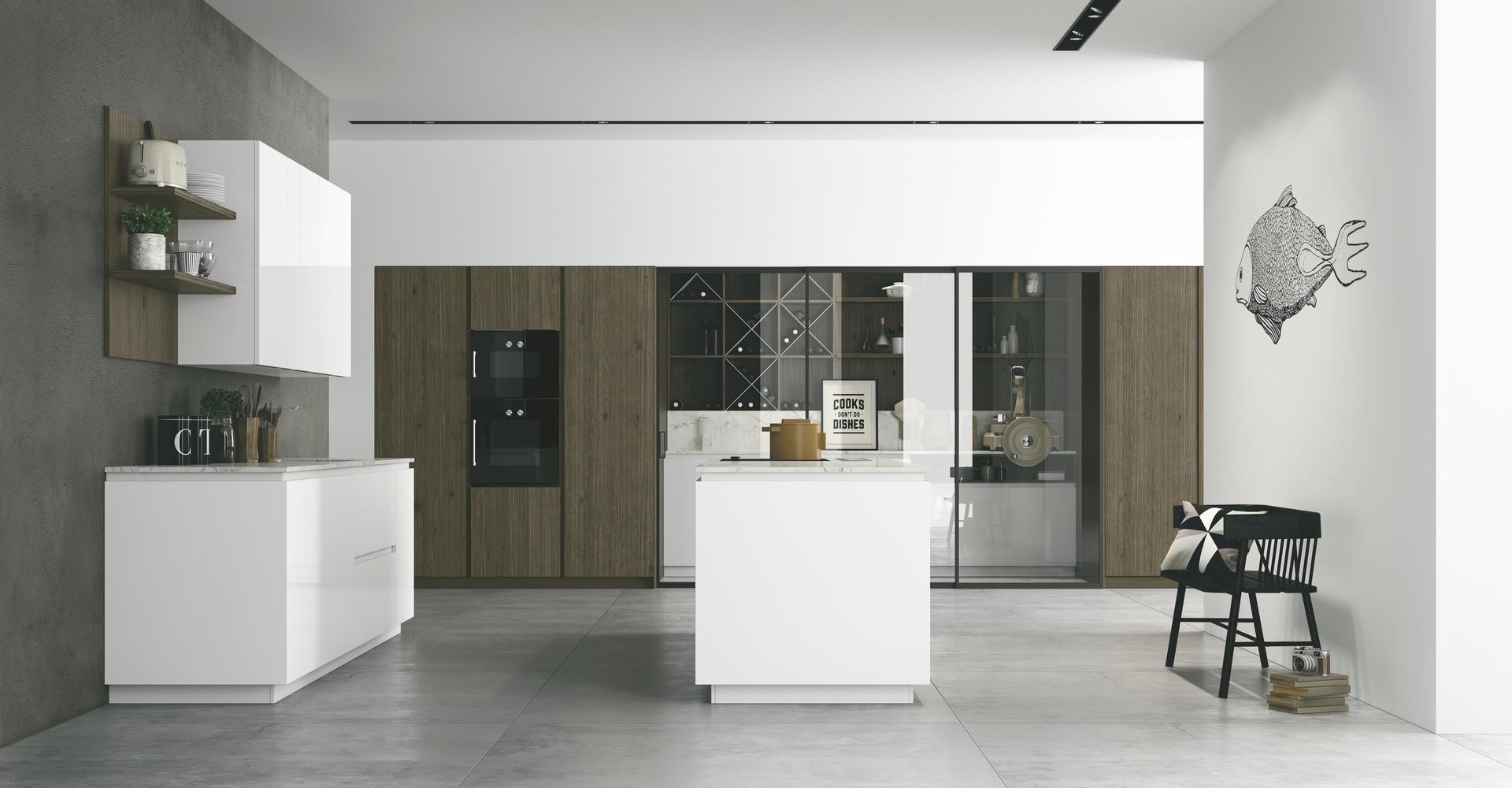 Cuisine design italienne lyon