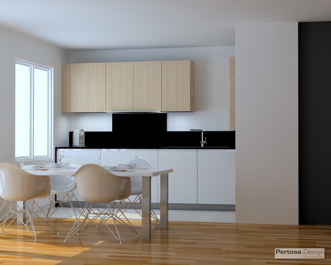 Agencement cuisine à Lyon avec visuels 3D